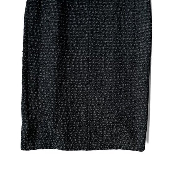 St. John Knit Textured Knit Sheath Dress - Onyx, Size 6, Excellent Condition - Picture 3 of 10